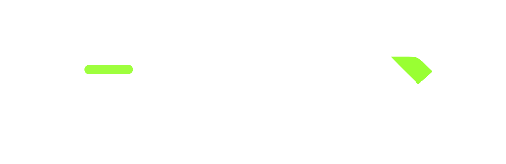 Logo Velarox Eco Drive – białe liternictwo z zielonym akcentem